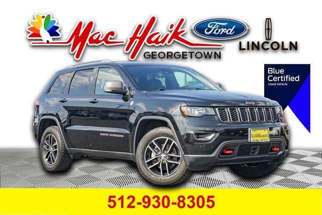 Diamond Black Crystal Pearlcoat 2018 Jeep Grand Cherokee SUV / Crossover Four-Wheel Drive 8-Speed Automatic