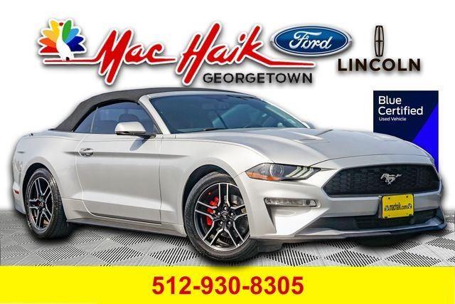Ingot Silver 2019 Ford Mustang Convertible Rear-Wheel Drive Automatic