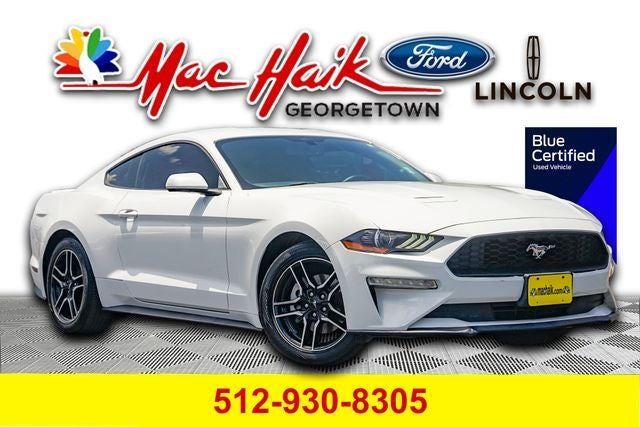 Oxford White 2018 Ford Mustang Coupe Rear-Wheel Drive Automatic