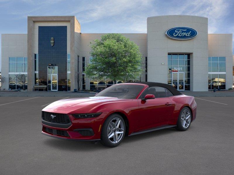 Pink (Molten Magenta Metallic Tinted Clearcoat) 2026 Ford Mustang Convertible Rear-Wheel Drive Automatic
