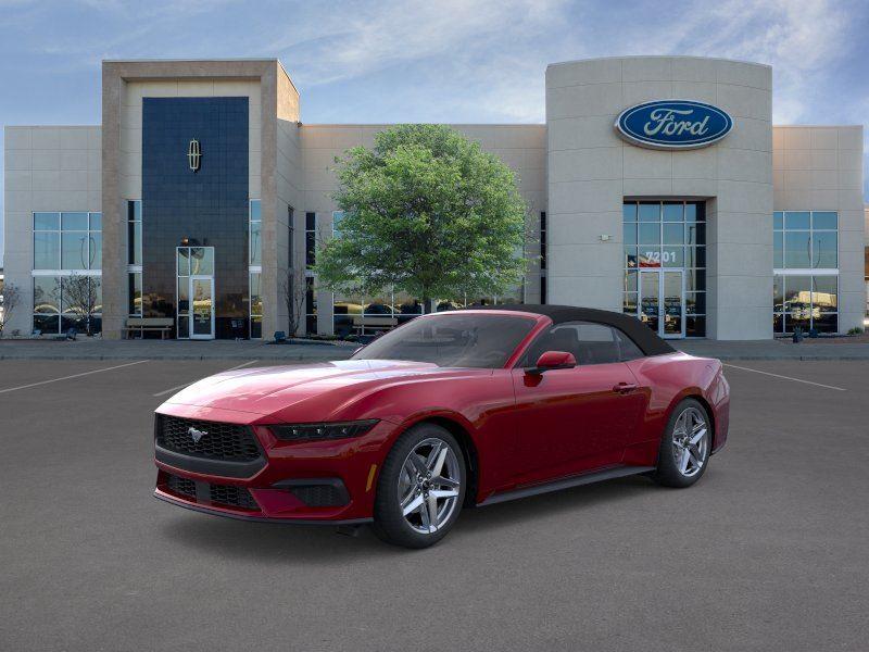 Pink (Molten Magenta Metallic Tinted Clearcoat) 2026 Ford Mustang Convertible Rear-Wheel Drive Automatic