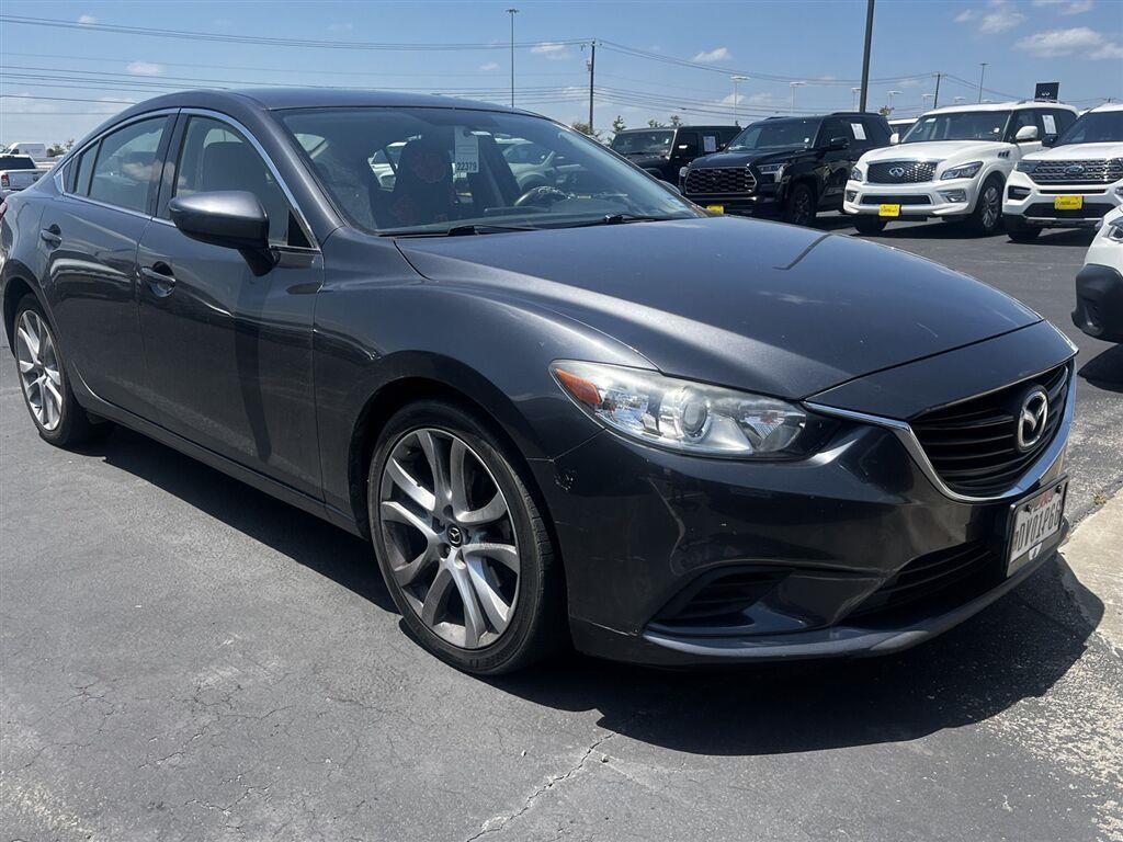 Meteor Gray Mica 2016 Mazda MAZDA6 Sedan Front-Wheel Drive Manual