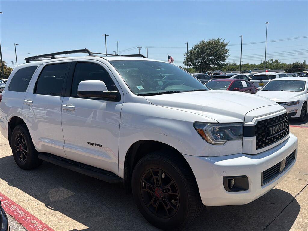Super White 2020 Toyota Sequoia SUV / Crossover Four-Wheel Drive 6-Speed Automatic