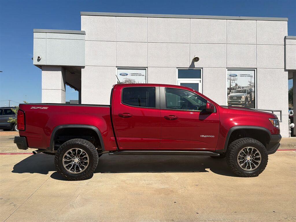 Cajun Red Tintcoat 2020 Chevrolet Colorado Pickup Truck Four-Wheel Drive 8-Speed Automatic