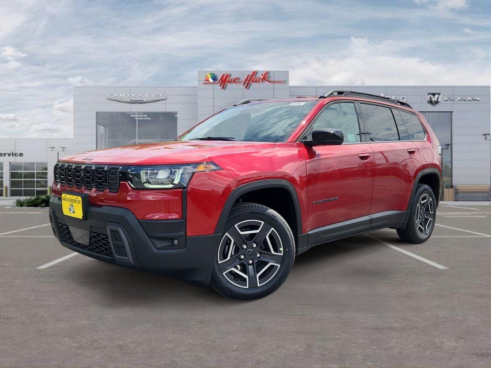 Red Hot Pearlcoat 2026 Jeep Cherokee SUV / Crossover Four-Wheel Drive Automatic