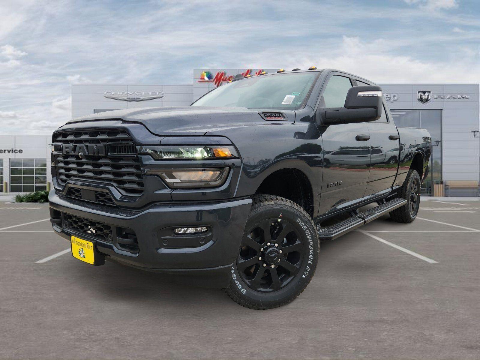 Forged Blue Metallic 2026 RAM 2500 Pickup Truck Four-Wheel Drive 8-Speed Automatic