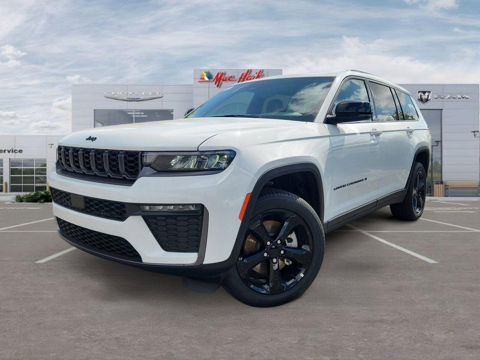 Bright White Clearcoat 2026 Jeep Grand Cherokee L SUV / Crossover Four-Wheel Drive 8-Speed Automatic