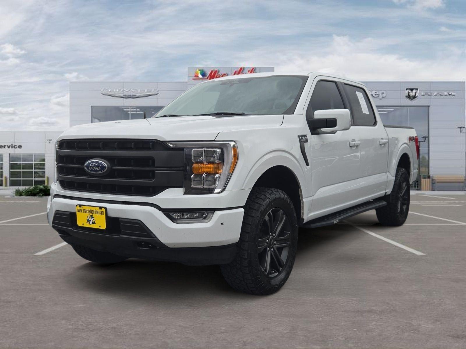 Oxford White 2022 Ford F-150 Pickup Truck Four-Wheel Drive Automatic