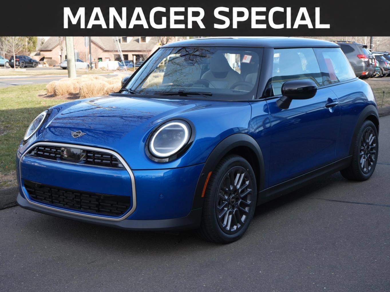 Icy Sunshine Blue Metallic 2026 MINI Cooper Hatchback Front-Wheel Drive Automatic