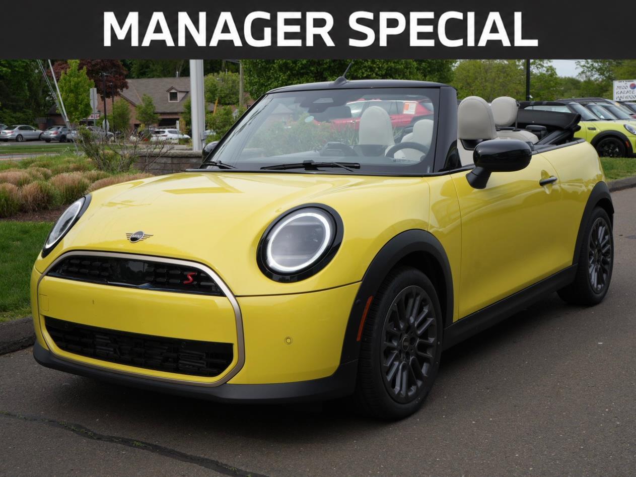 Sunny Side Yellow 2026 MINI Cooper Convertible Front-Wheel Drive 7-Speed Dual Clutch