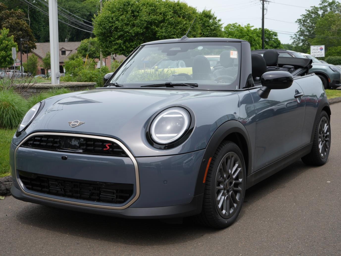 Red (Copper Grey Metallic) 2026 MINI Cooper Convertible Front-Wheel Drive 7-Speed Dual Clutch