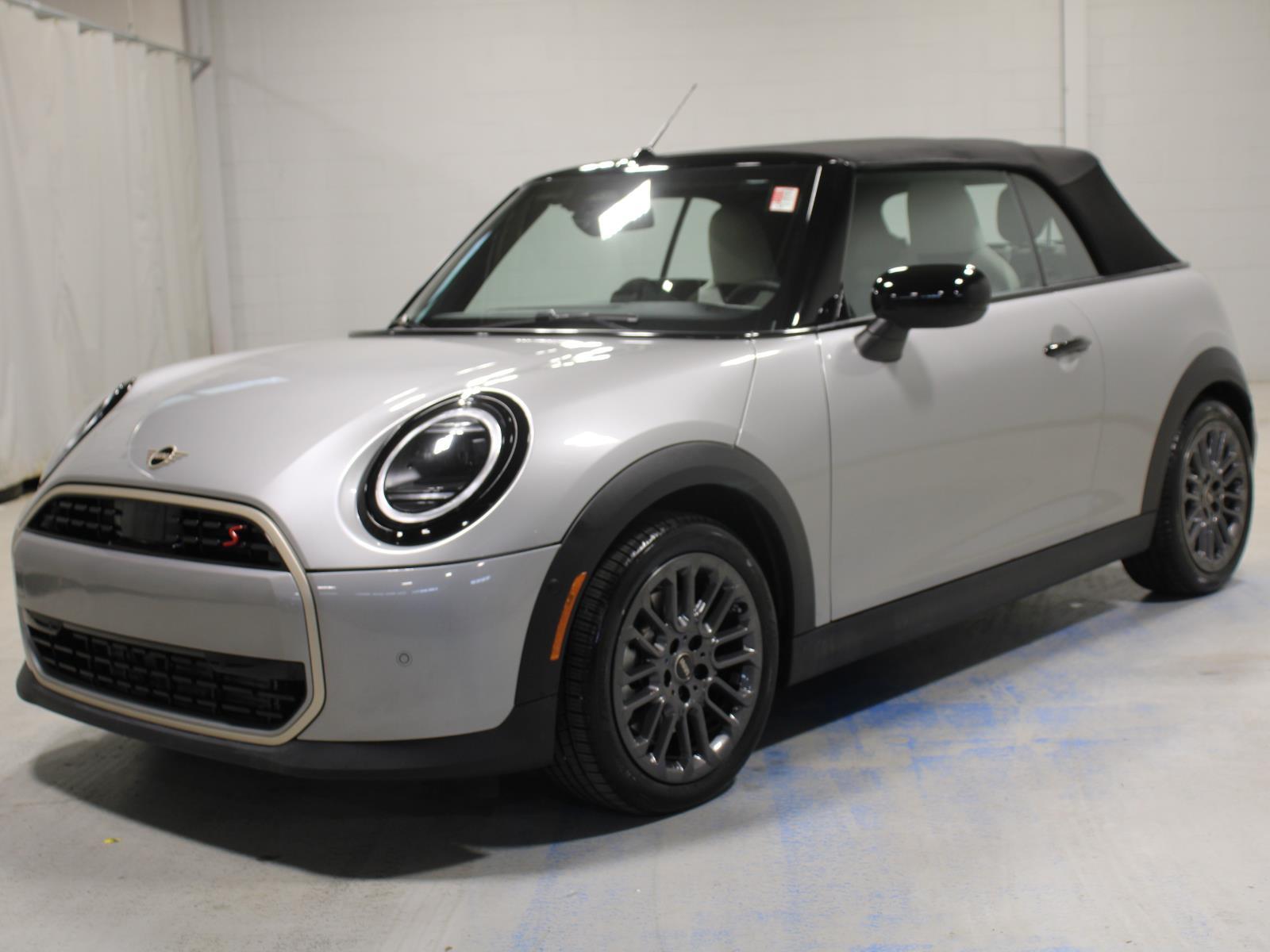 Melting Silver III Metallic 2026 MINI Cooper Convertible Front-Wheel Drive 7-Speed Dual Clutch