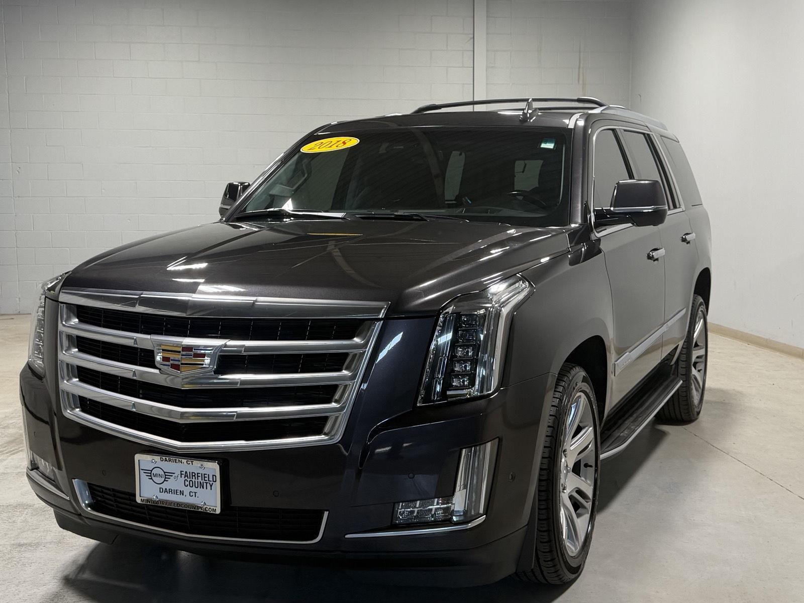 Dark Granite Metallic 2018 Cadillac Escalade SUV / Crossover Four-Wheel Drive Automatic