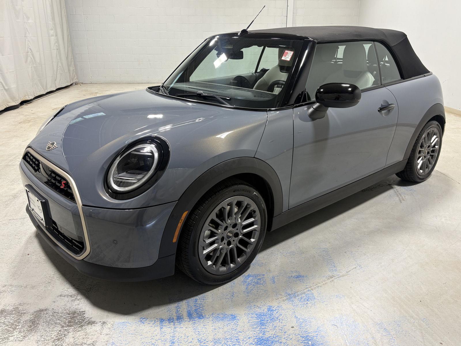 Red (Copper Grey Metallic) 2026 MINI Cooper Convertible Front-Wheel Drive 7-Speed Dual Clutch