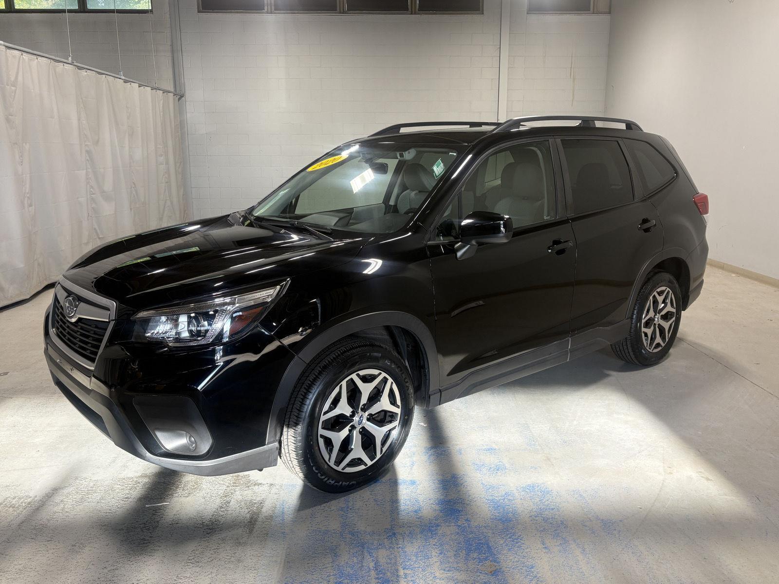 Crystal Black Silica 2020 Subaru Forester SUV / Crossover All-Wheel Drive Continuously Variable Transmission
