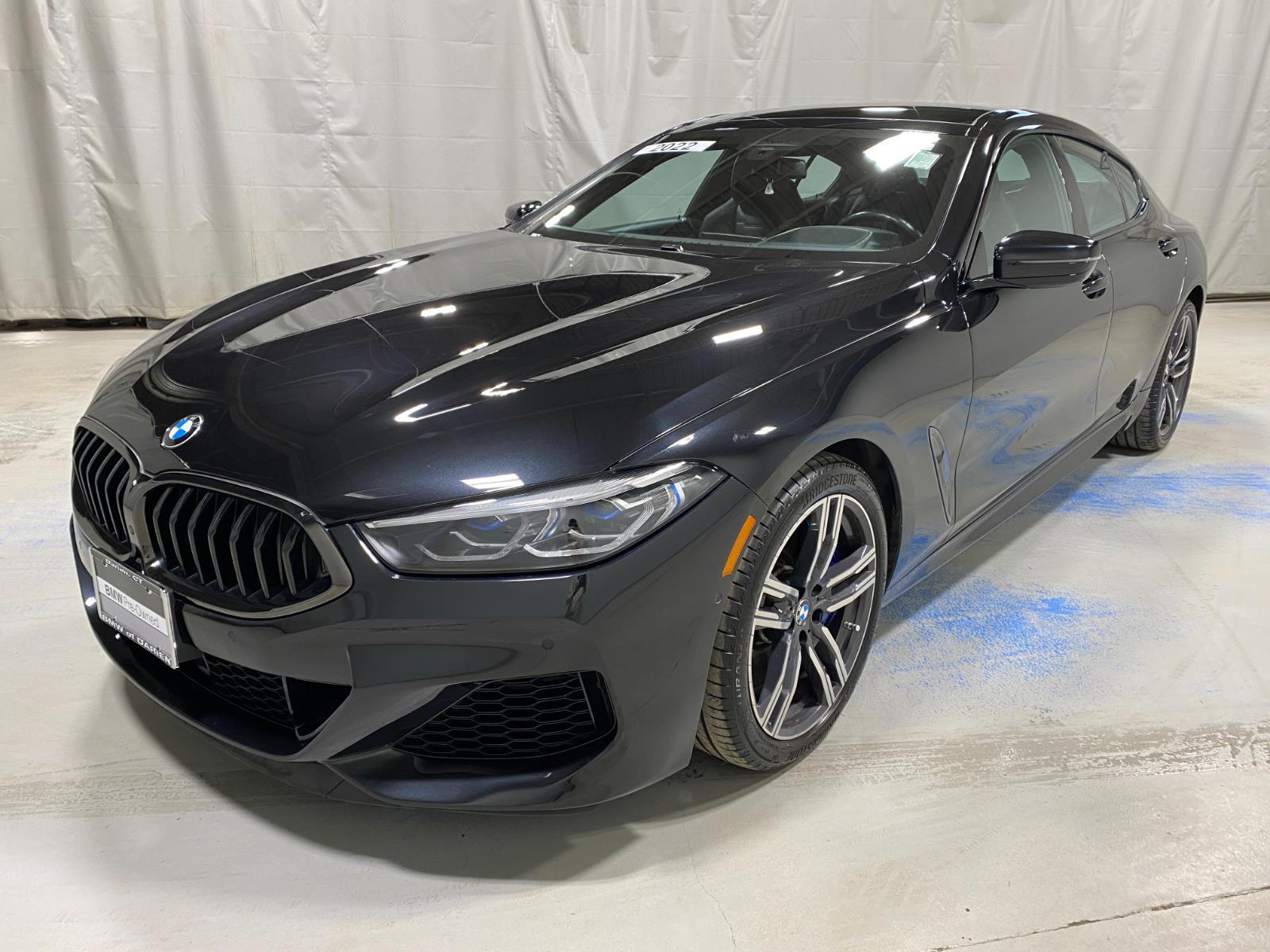 Black Sapphire Metallic 2022 BMW 8 Series M850i xDrive Gran Coupe AWD Coupe All-Wheel Drive Automatic