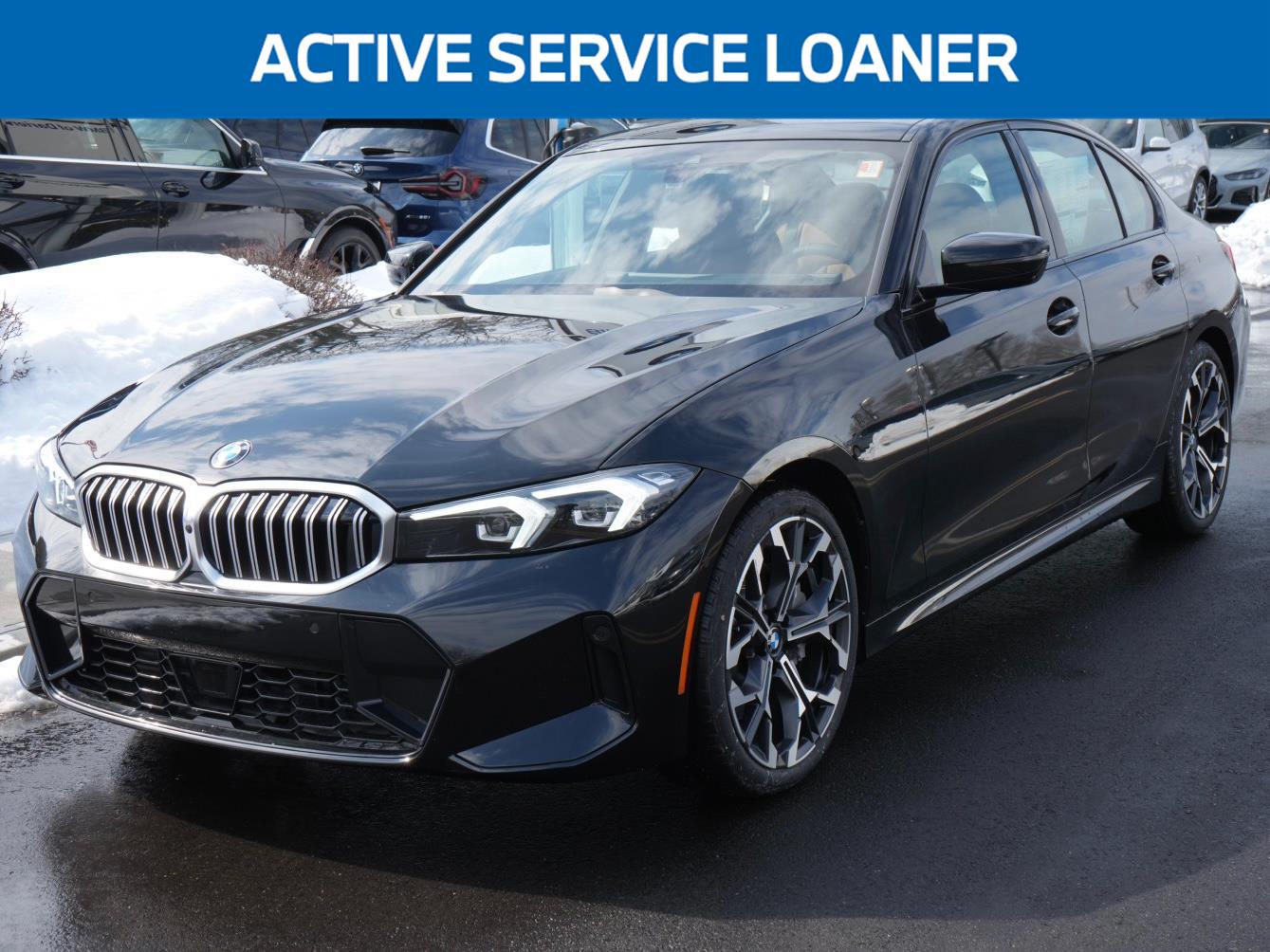 Black Sapphire Metallic 2026 BMW 3 Series 330i xDrive Sedan All-Wheel Drive Automatic