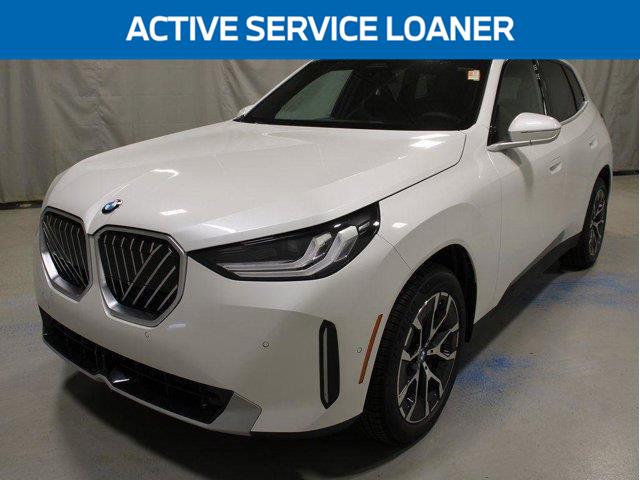 Mineral White Metallic 2025 BMW X3 30 xDrive SUV / Crossover All-Wheel Drive Automatic