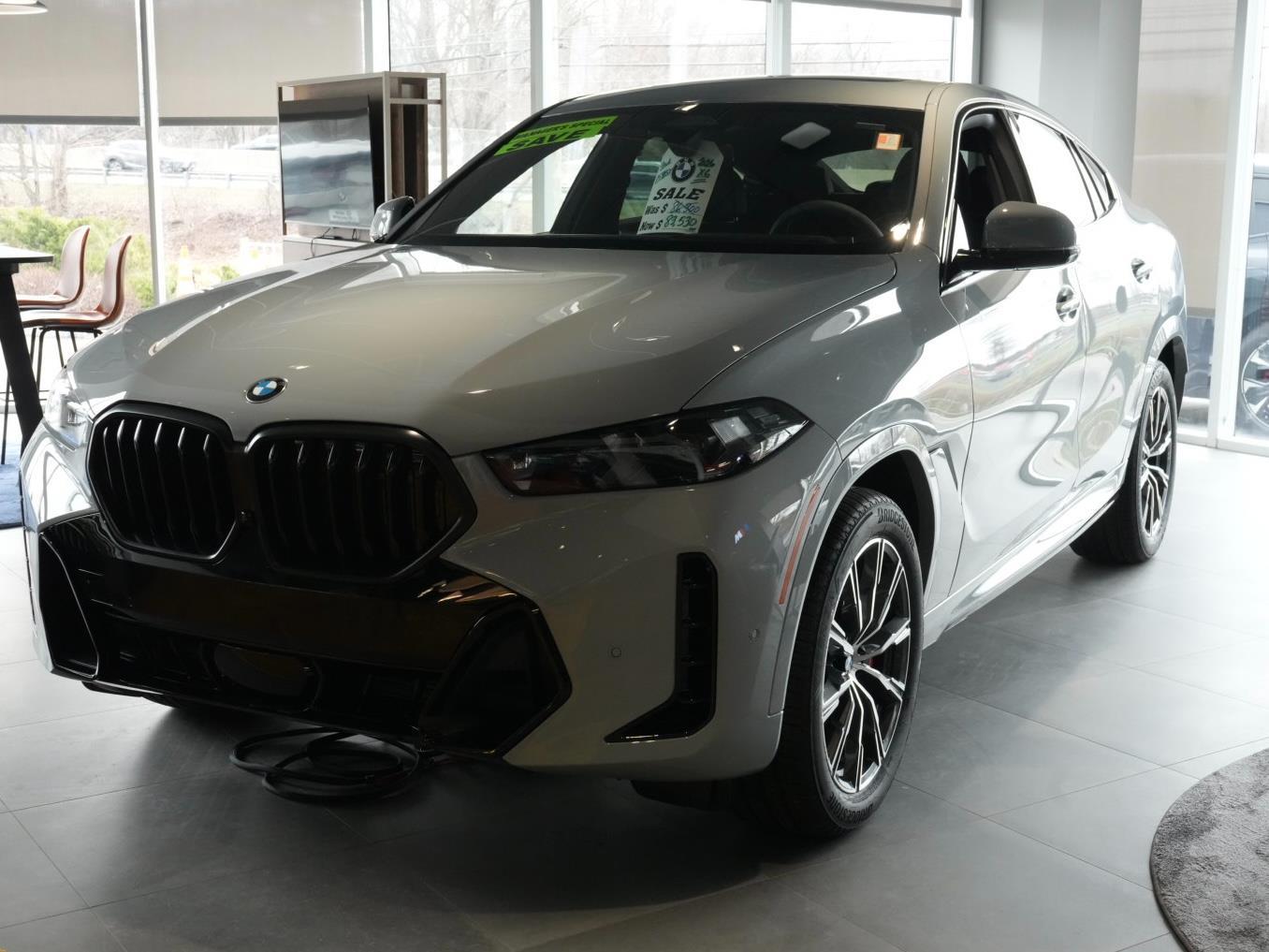 Gray (Brooklyn Grey Metallic) 2026 BMW X6 xDrive40i SUV / Crossover All-Wheel Drive Automatic