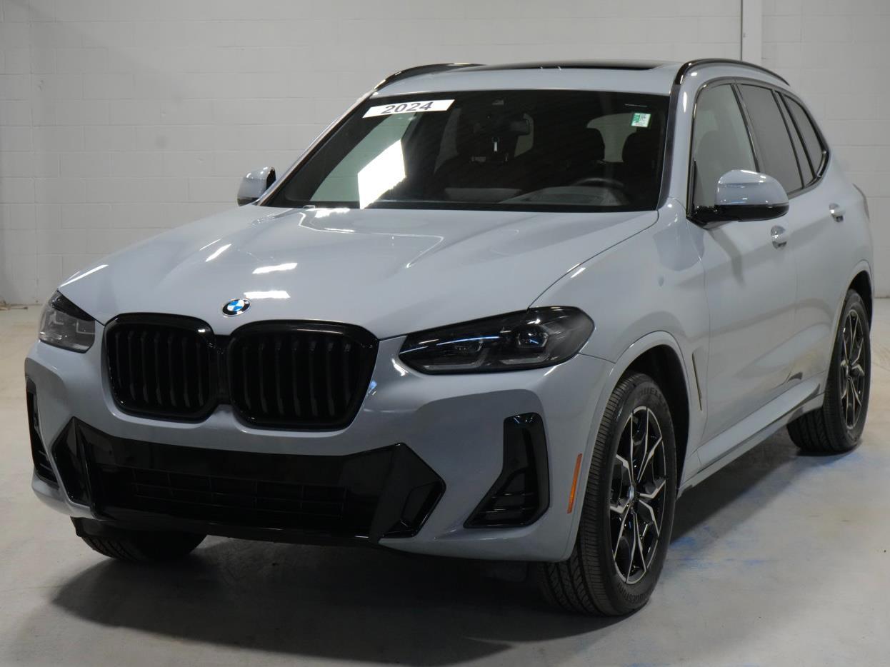 Gray (Brooklyn Grey Metallic) 2024 BMW X3 xDrive30i AWD SUV / Crossover All-Wheel Drive Automatic