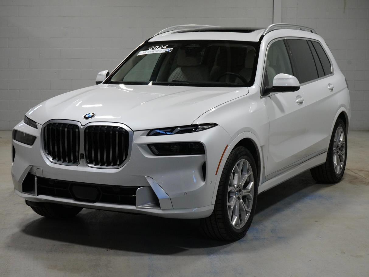 Mineral White Metallic 2024 BMW X7 xDrive40i AWD SUV / Crossover All-Wheel Drive Automatic