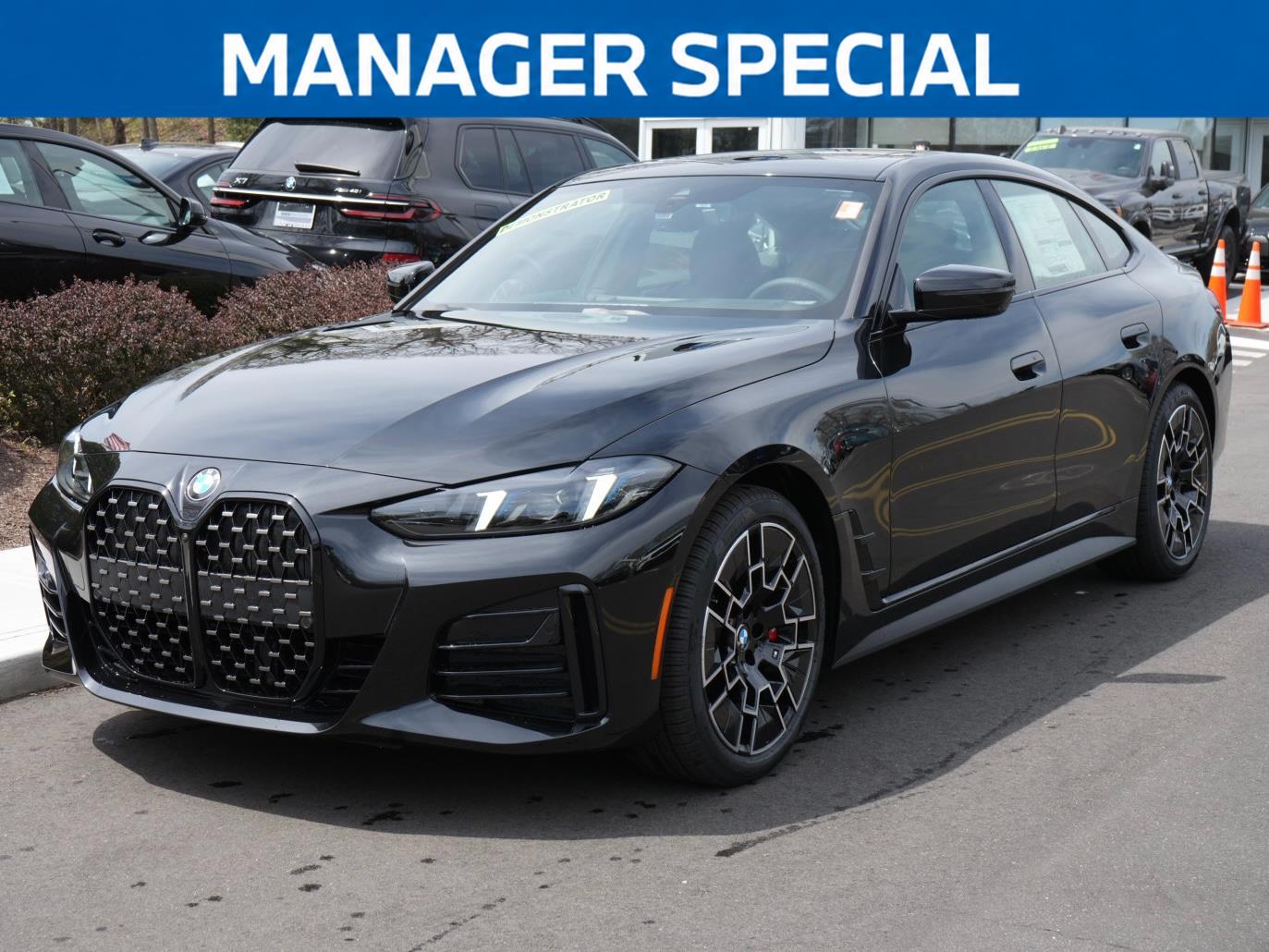 Black Sapphire Metallic 2026 BMW 4 Series Sedan All-Wheel Drive Automatic