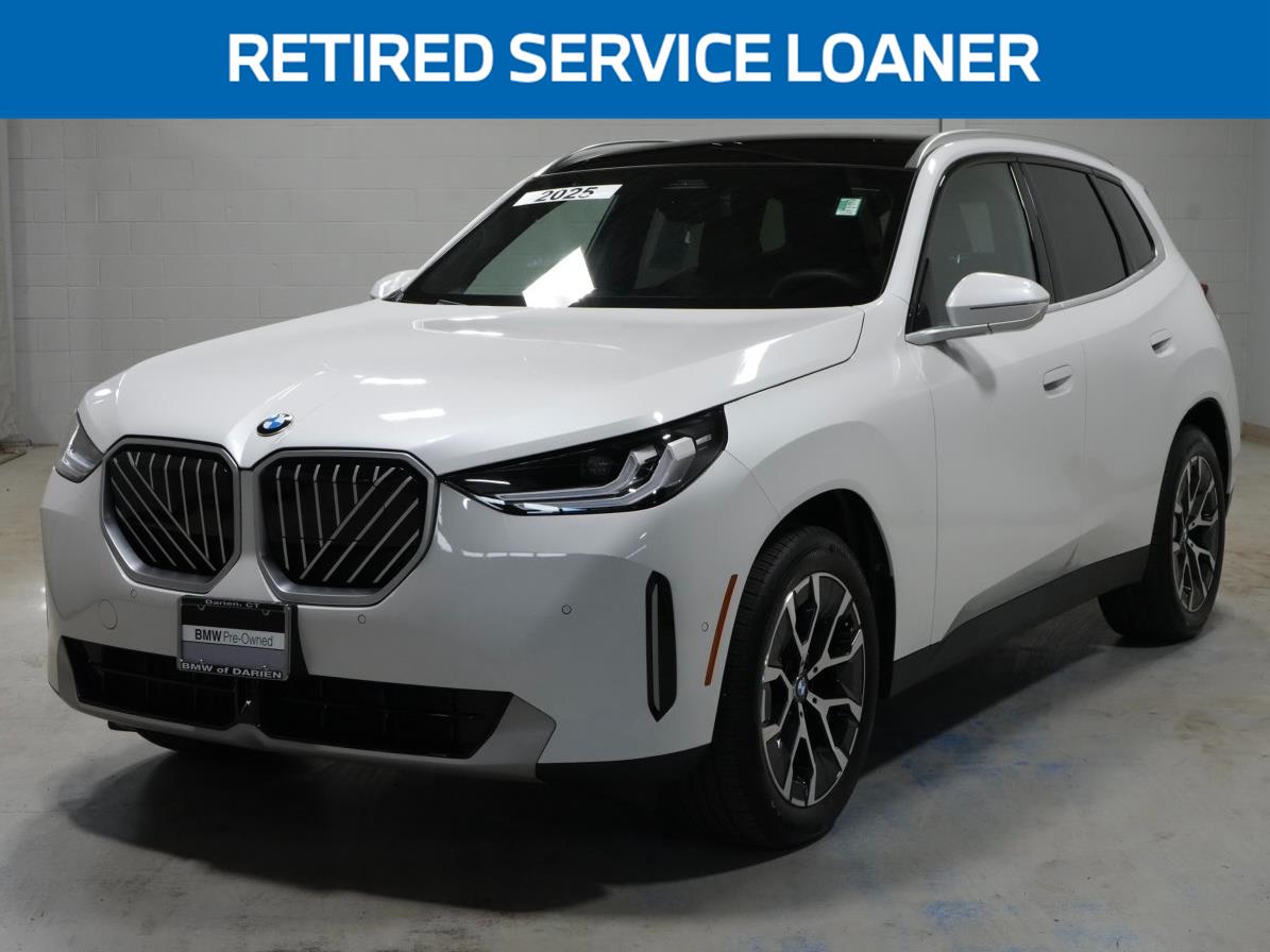 Mineral White Metallic 2025 BMW X3 30 xDrive SUV / Crossover All-Wheel Drive Automatic