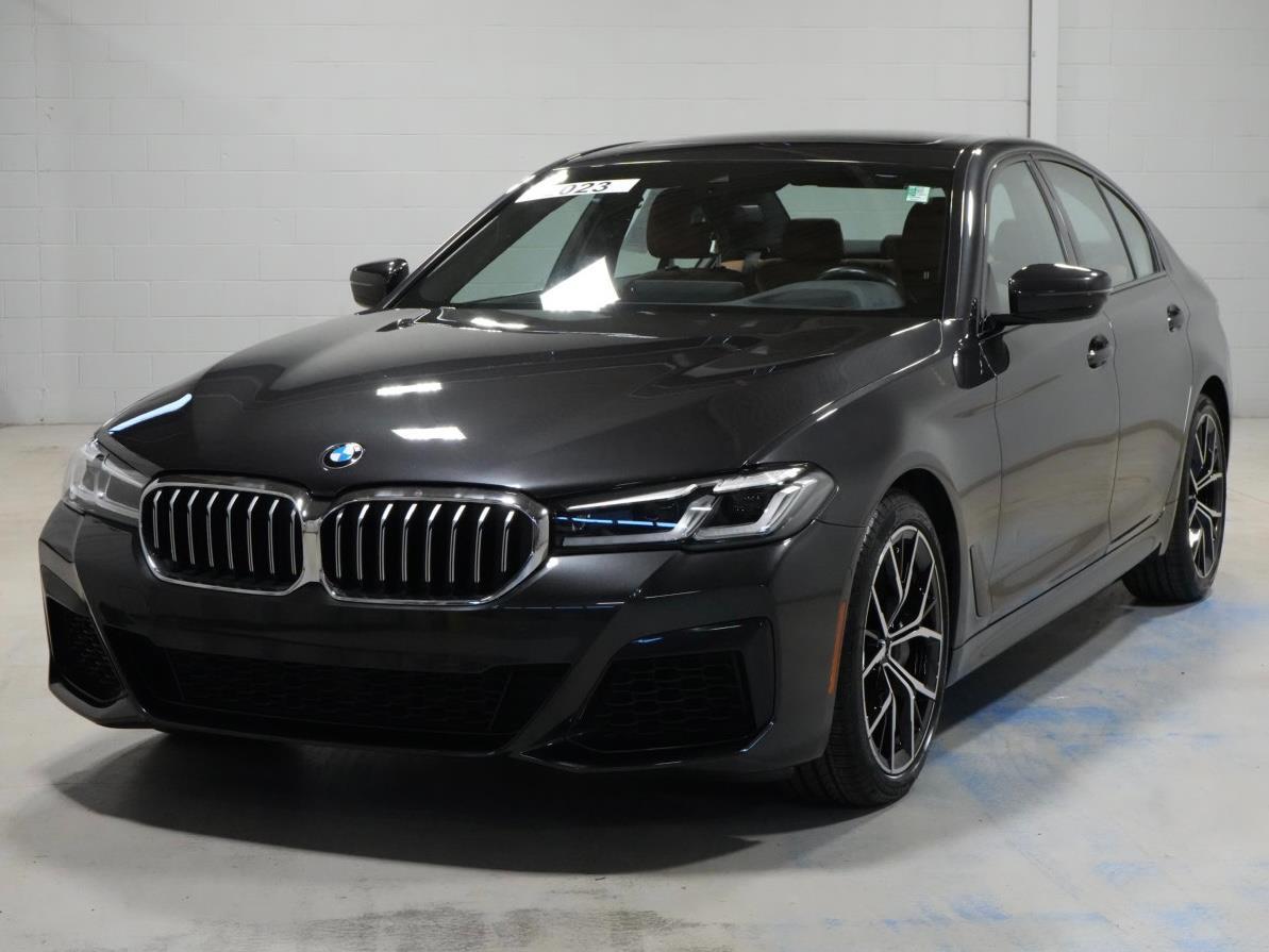 Gray (Dark Graphite Metallic) 2023 BMW 5 Series 540i xDrive AWD Sedan All-Wheel Drive Automatic
