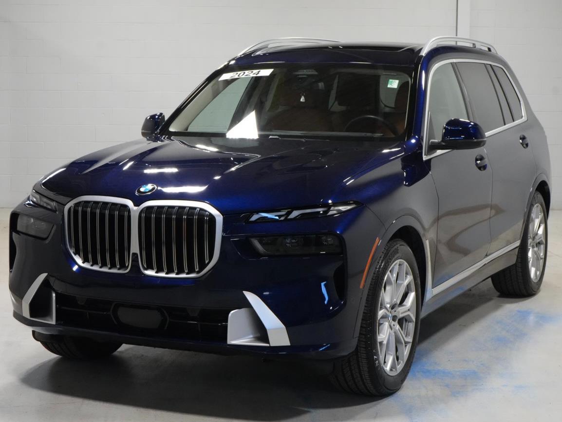 Tanzanite Blue II Metallic 2024 BMW X7 xDrive40i AWD SUV / Crossover All-Wheel Drive Automatic