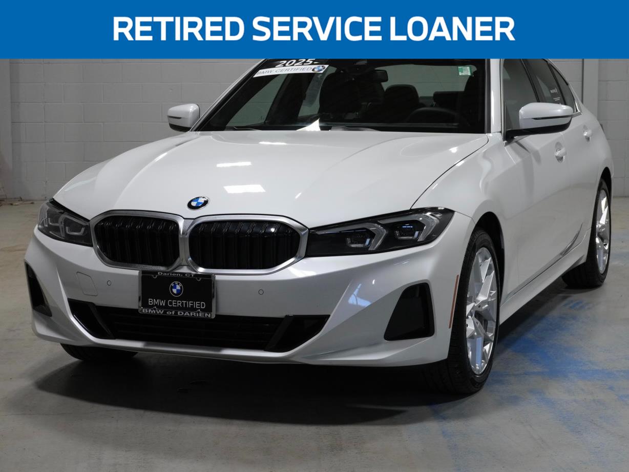 Mineral White Metallic 2025 BMW 3 Series 330i xDrive Sedan All-Wheel Drive Automatic