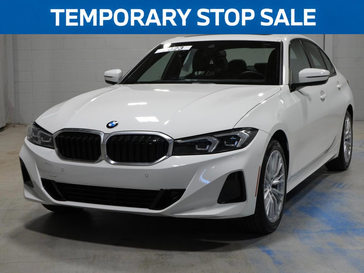 Alpine White 2023 BMW 3 Series Sedan All-Wheel Drive Automatic