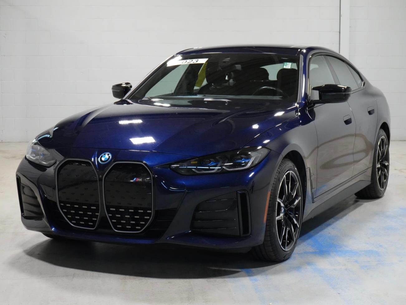 Tanzanite Blue II Metallic 2023 BMW i4 Sedan All-Wheel Drive Automatic