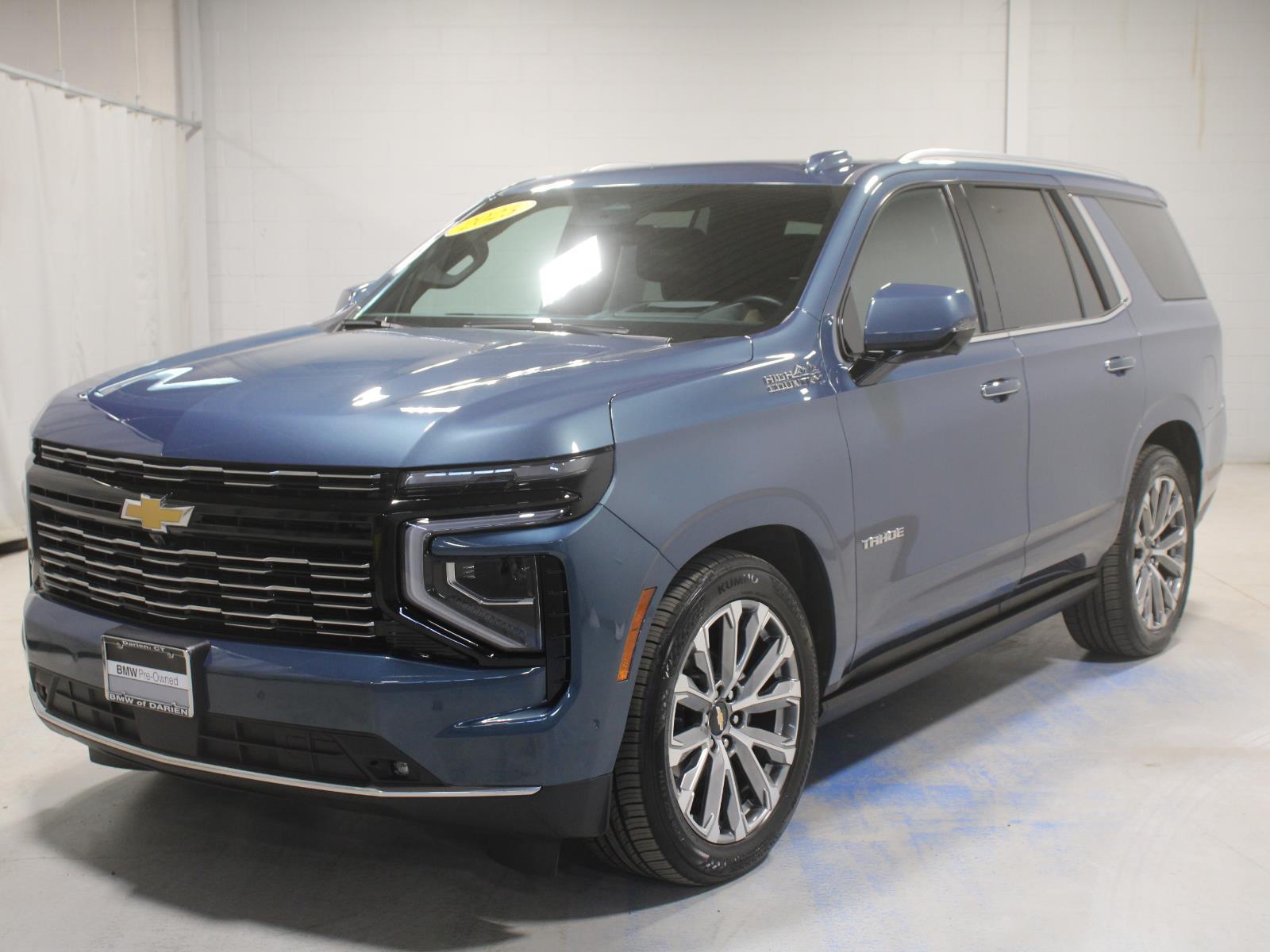 Lakeshore Blue Metallic 2025 Chevrolet Tahoe SUV / Crossover Four-Wheel Drive Automatic