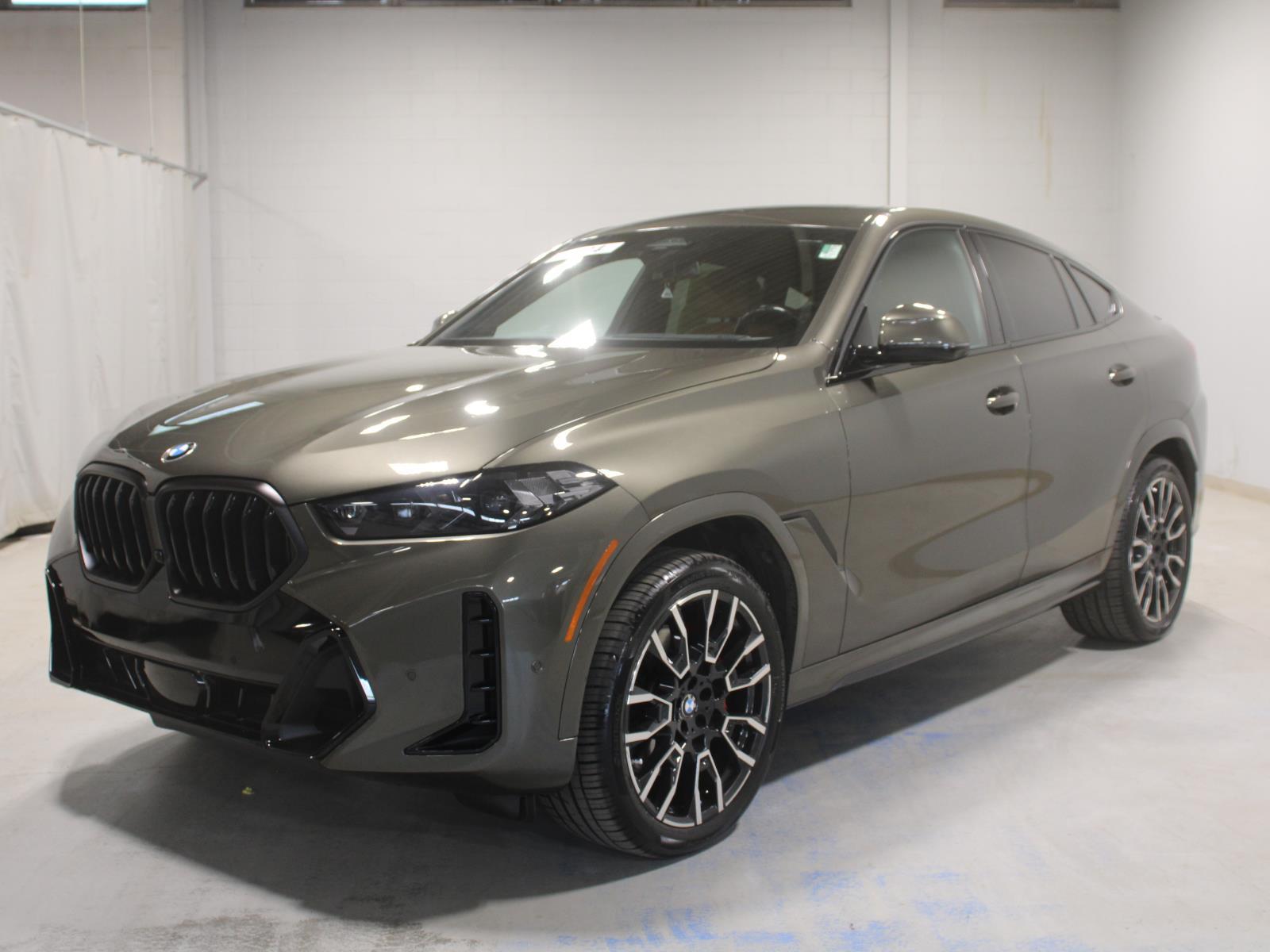 Manhattan Green Metallic 2024 BMW X6 SUV / Crossover All-Wheel Drive Automatic