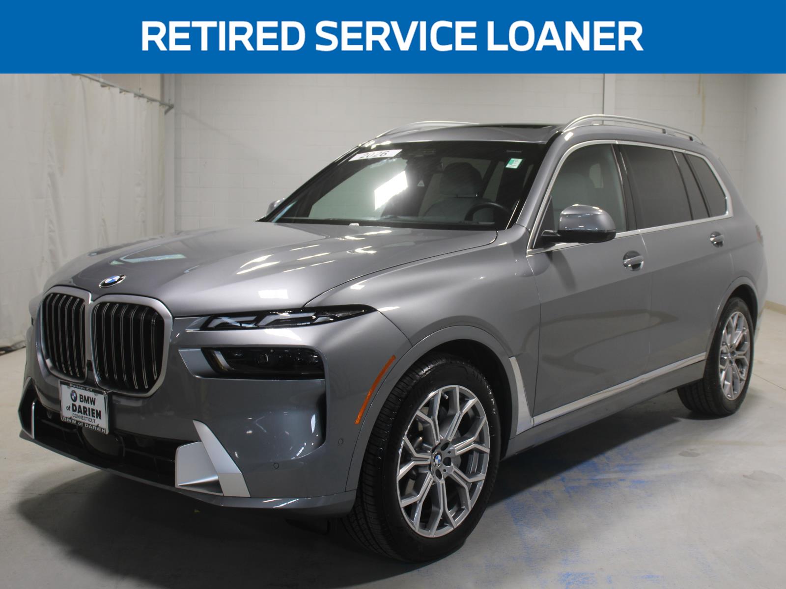 Gray (Skyscraper Grey Metallic) 2026 BMW X7 SUV / Crossover All-Wheel Drive Automatic