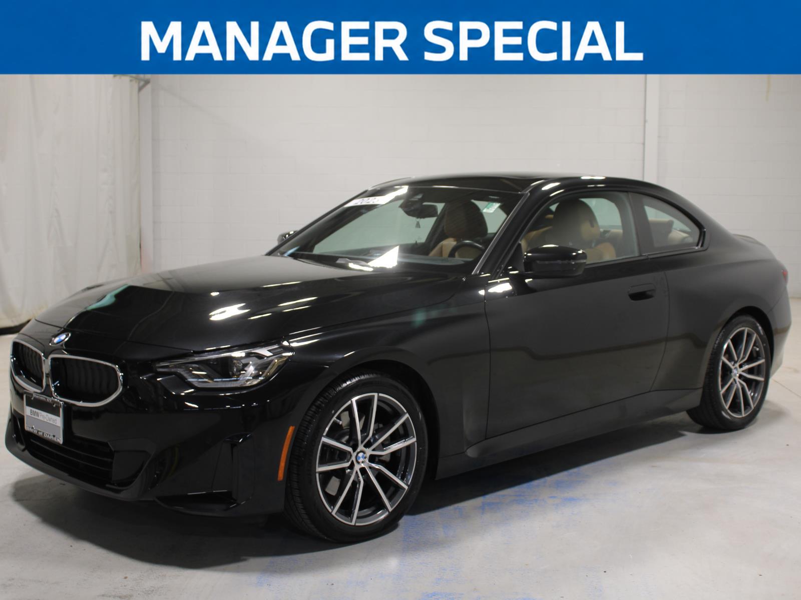 Black Sapphire Metallic 2023 BMW 2 Series Coupe All-Wheel Drive Automatic