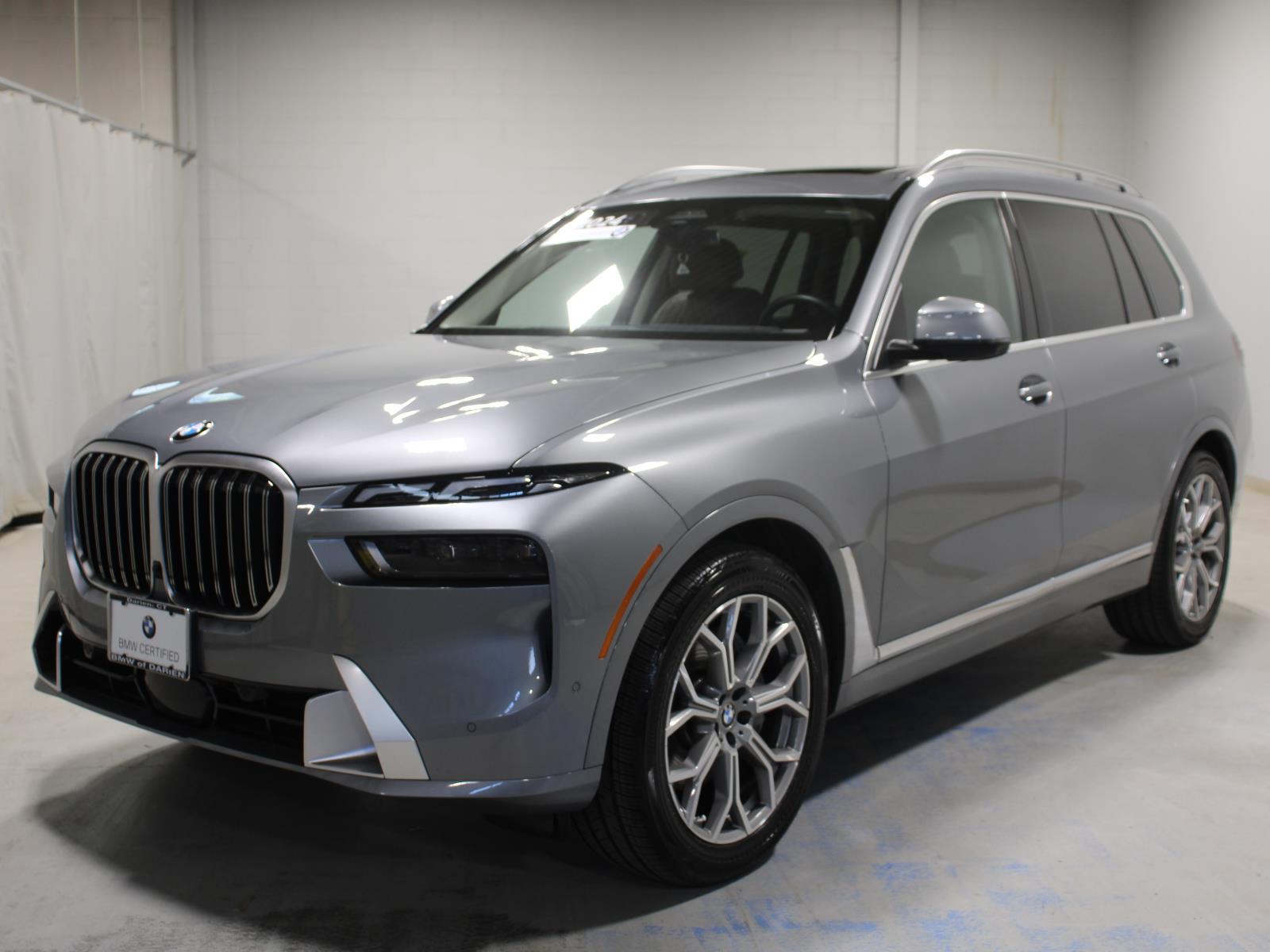 Gray (Skyscraper Grey Metallic) 2024 BMW X7 SUV / Crossover All-Wheel Drive Automatic