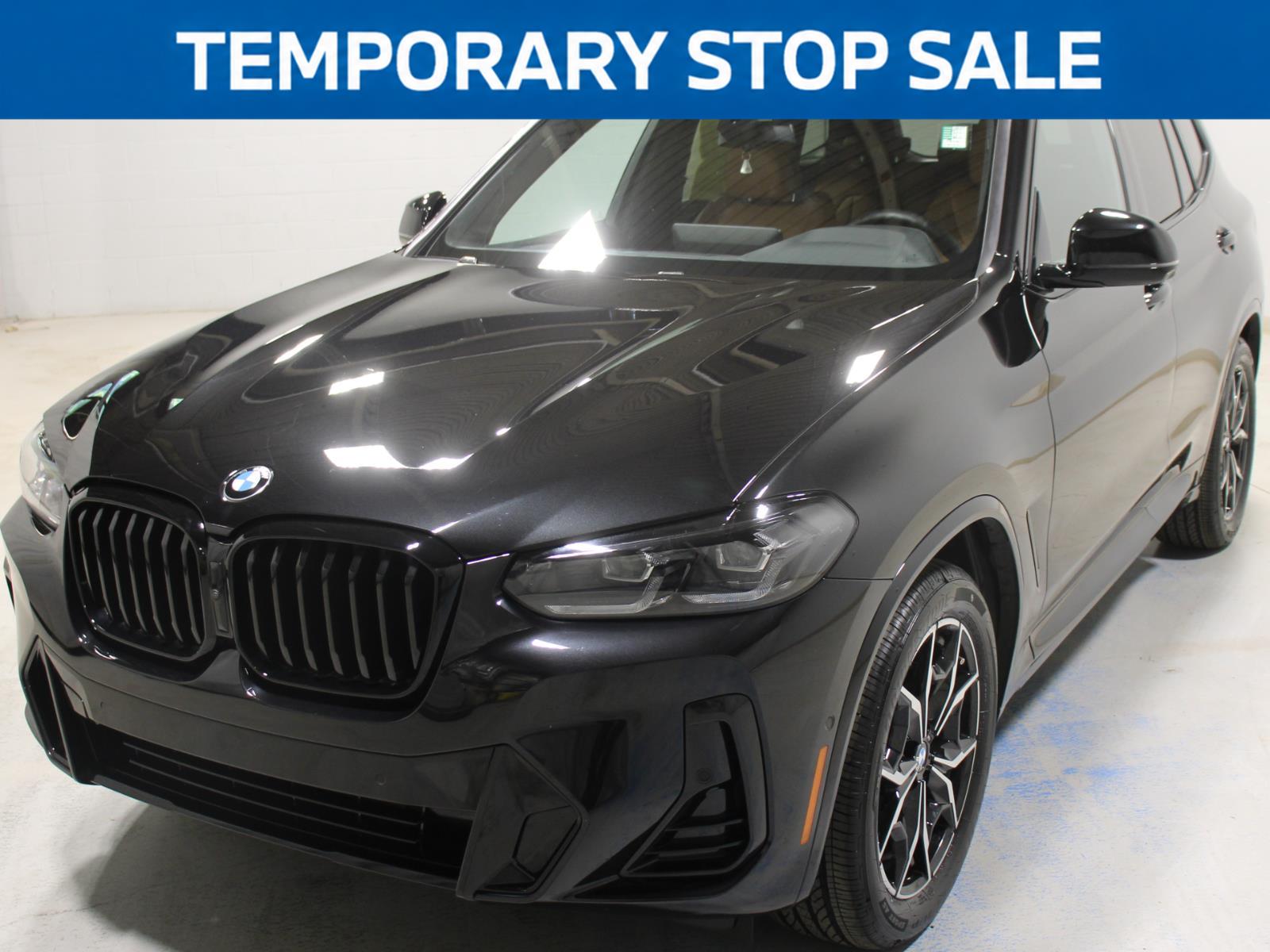 Black Sapphire Metallic 2023 BMW X3 SUV / Crossover All-Wheel Drive Automatic