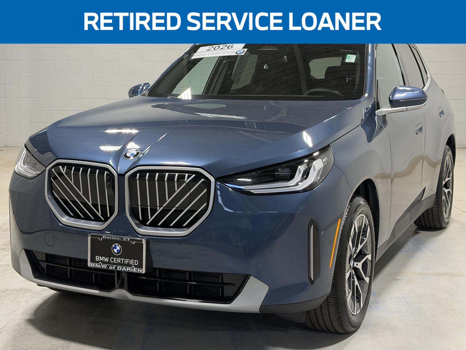 Arctic Race Blue Metallic 2026 BMW X3 SUV / Crossover All-Wheel Drive Automatic
