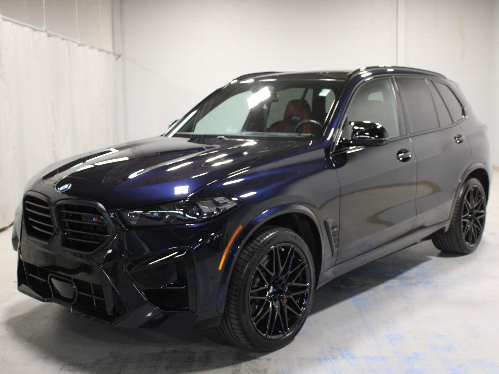 Carbon Black Metallic 2024 BMW X5 M SUV / Crossover All-Wheel Drive Automatic