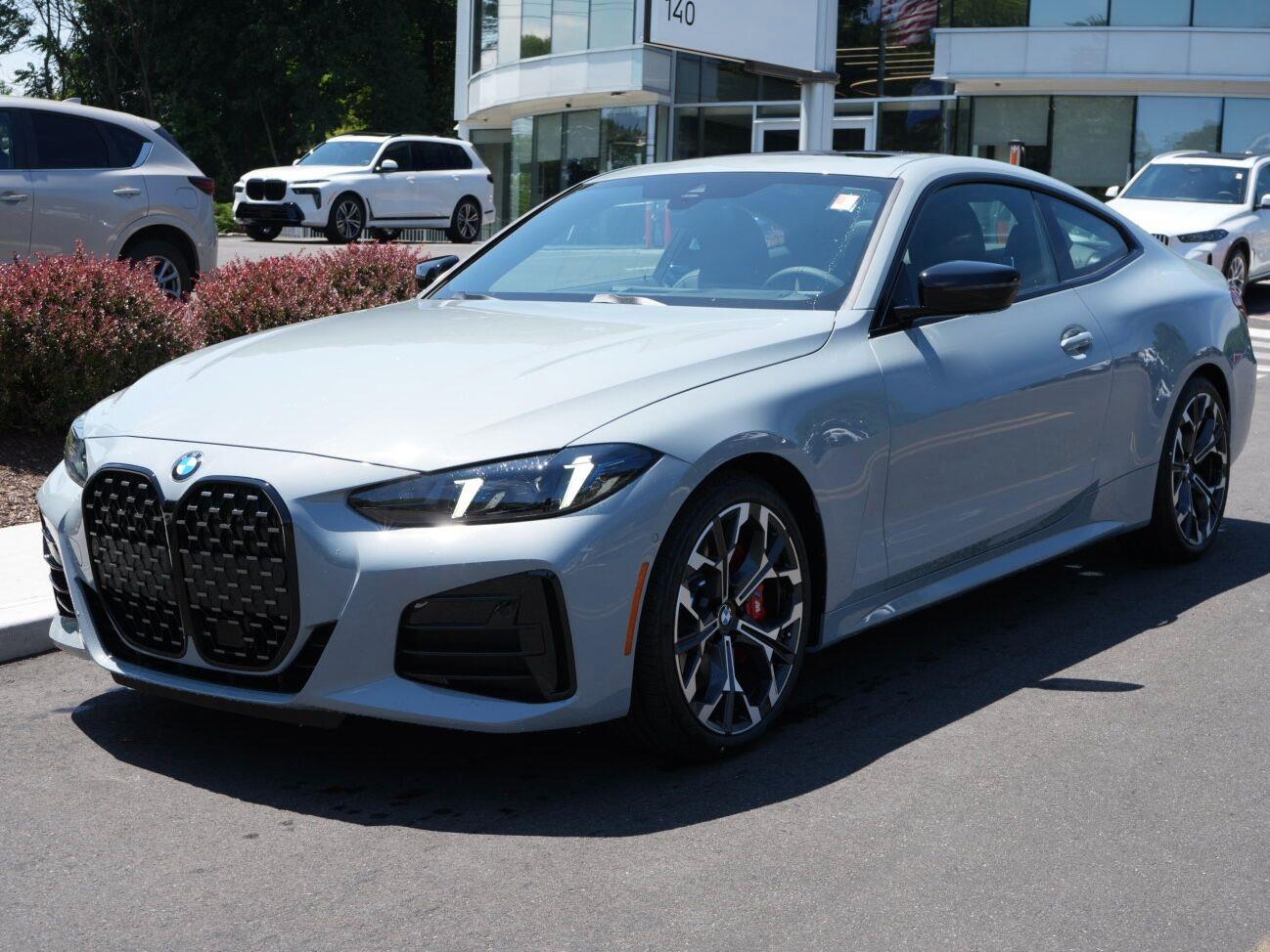 Gray (Brooklyn Grey Metallic) 2027 BMW 4 Series Coupe All-Wheel Drive Automatic
