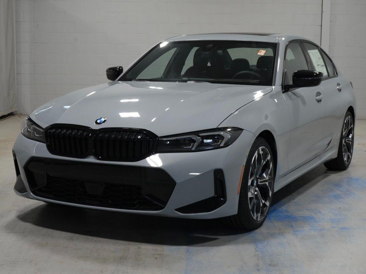 Gray (Brooklyn Grey Metallic) 2026 BMW 3 Series Sedan All-Wheel Drive Automatic
