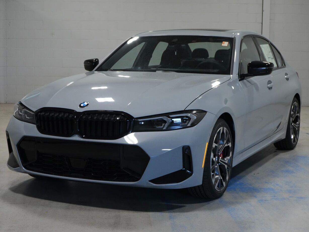 Gray (Brooklyn Grey Metallic) 2026 BMW 3 Series Sedan All-Wheel Drive Automatic