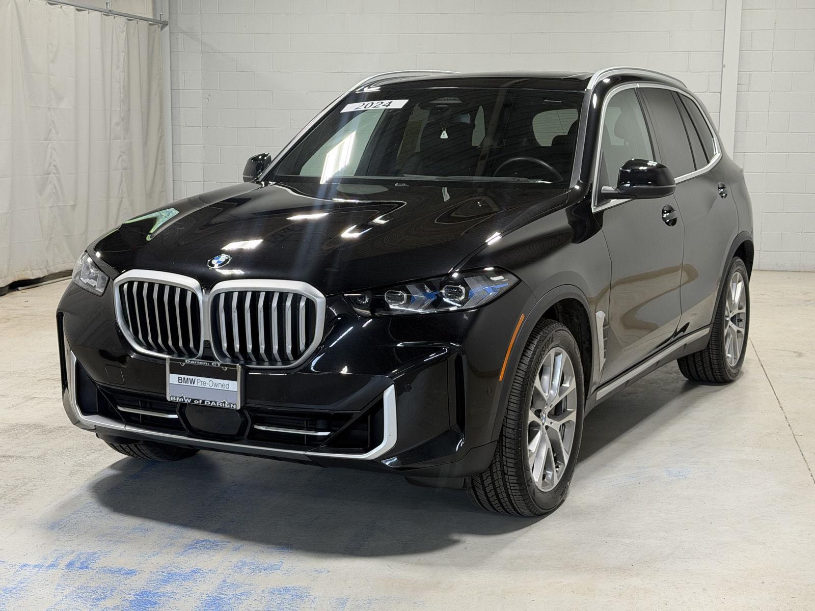 Black Sapphire Metallic 2024 BMW X5 SUV / Crossover All-Wheel Drive Automatic