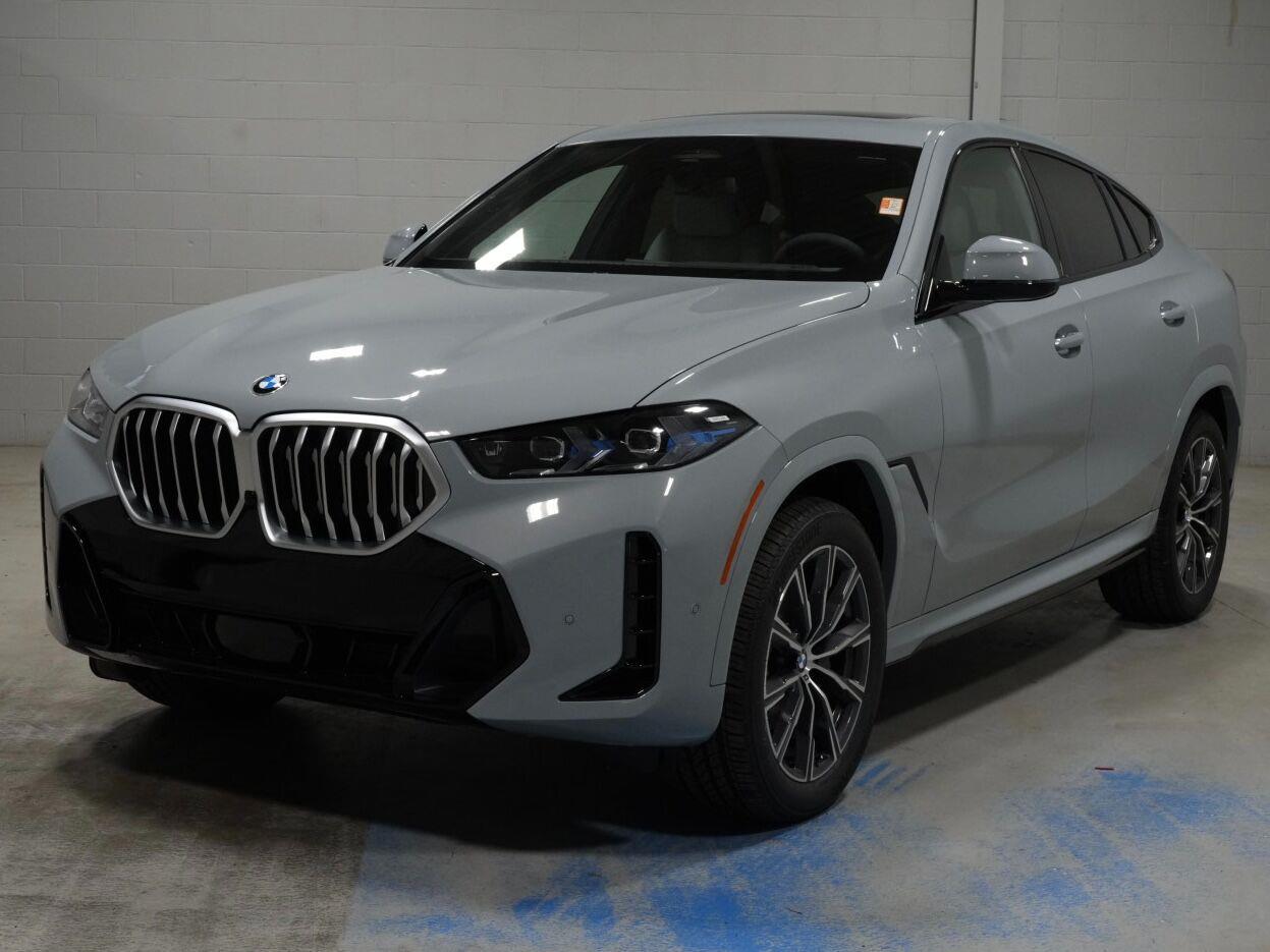 Gray (Brooklyn Grey Metallic) 2027 BMW X6 SUV / Crossover All-Wheel Drive Automatic