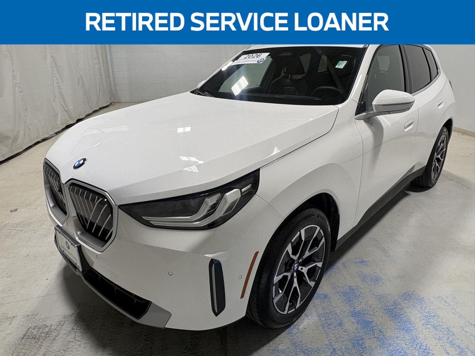Alpine White 2026 BMW X3 SUV / Crossover All-Wheel Drive Automatic
