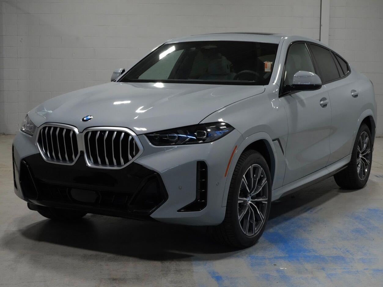 Gray (Brooklyn Grey Metallic) 2027 BMW X6 SUV / Crossover All-Wheel Drive Automatic