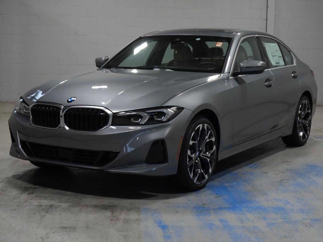 Gray (Skyscraper Grey Metallic) 2026 BMW 3 Series Sedan All-Wheel Drive