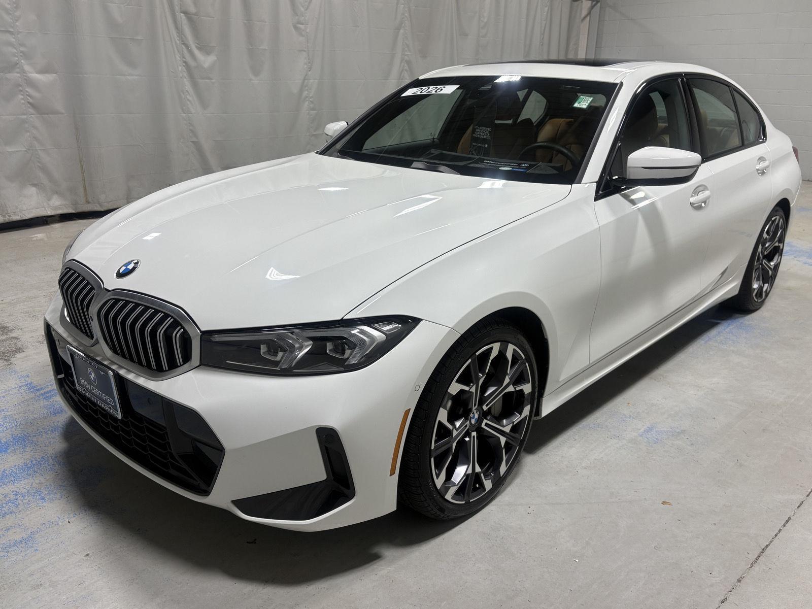 Alpine White 2026 BMW 3 Series Sedan All-Wheel Drive Automatic
