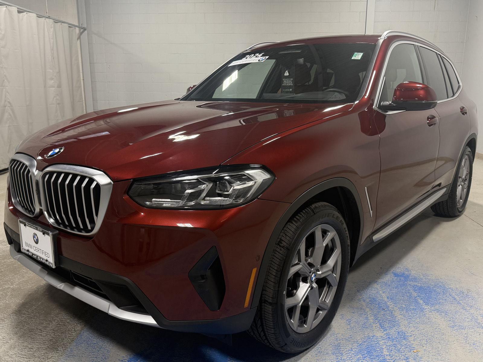 Aventurin Red Metallic 2024 BMW X3 SUV / Crossover All-Wheel Drive Automatic
